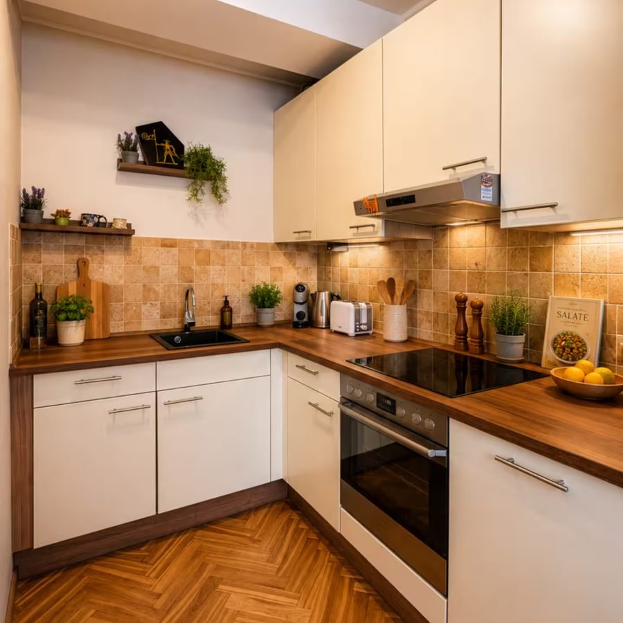 Charming Old Town Apartment – Kitchen