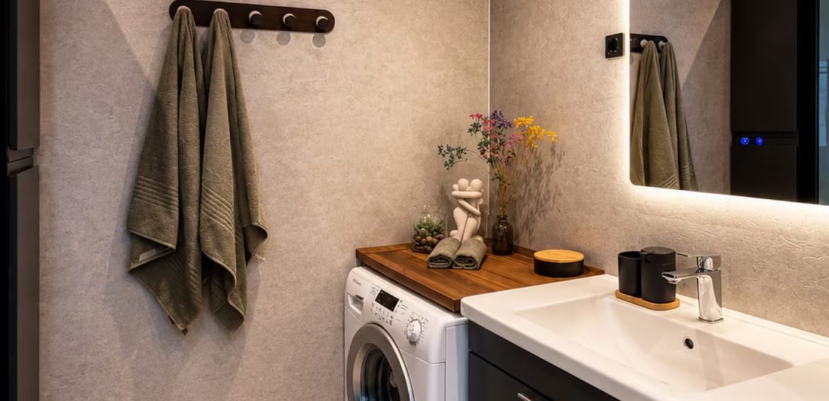 Charming Old Town Apartment – Washing room
